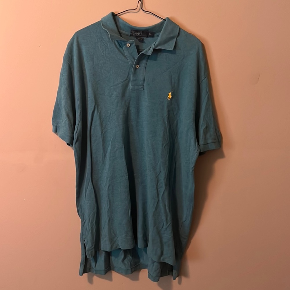 Teal polo by Ralph Lauren ! 👕